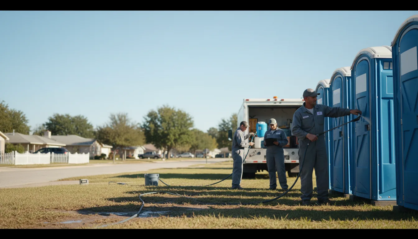 Long-Term Portable Toilet Rental in Whitmore Lake, MI near me